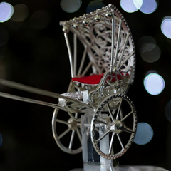 Ornate Filigree Rickshaw